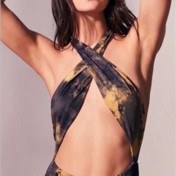 Out From Under Rachel Crossover One-Piece Swimsuit - Picture 3 of 6